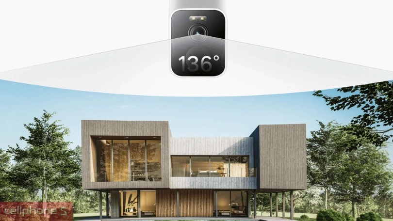 Chất lượng ghi hình của camera ngoài trời Xiaomi 4MP BW500