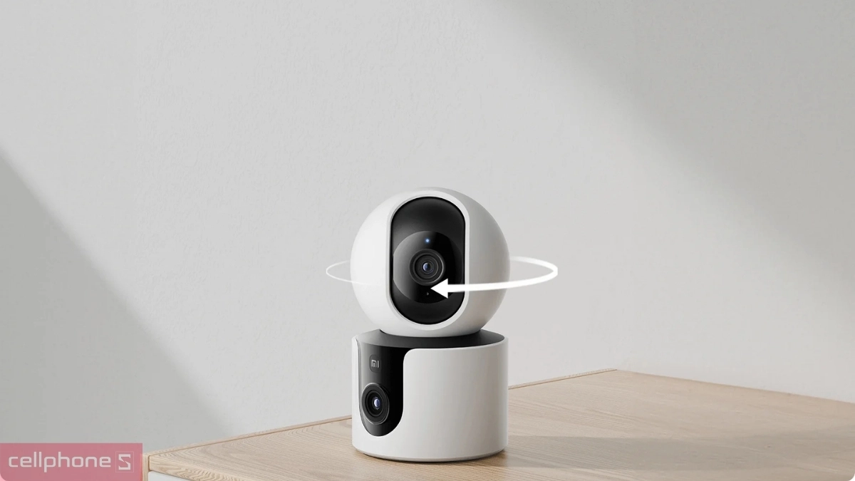Khả năng ghi hình rõ nét của camera Xiaomi IP Wifi 3MP Dual C300