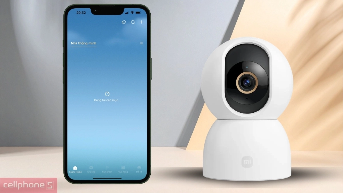 Kết nối ứng dụng với camera Xiaomi Smart Camera C500
