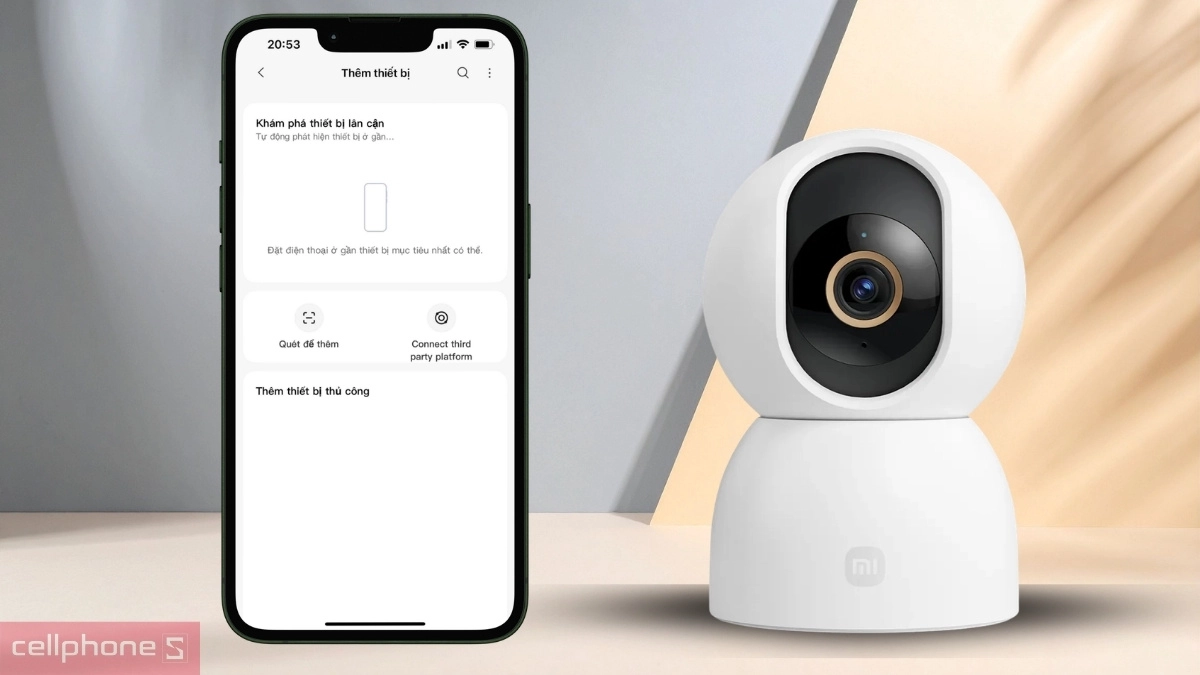 Hoàn tất kết nối với camera Xiaomi Smart Camera C500