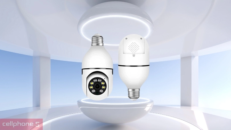 Góc quay trên camera IP Wifi Yoosee HK211 HD 1080P 1.3MP