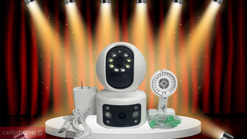 Khả năng ghi hình camera Wifi Yoosee U19T-2 mắt