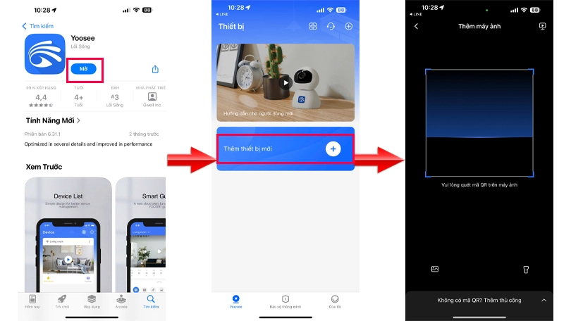 Hướng dẫn sử dụng camera Wifi Yoosee U19T-2 mắt