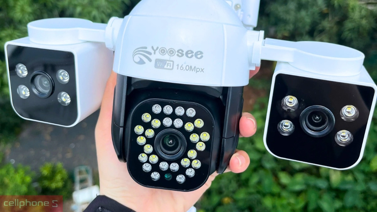Yoosee camera ngoài trời 2 Mắt, 3 Mắt, 4 Mắt