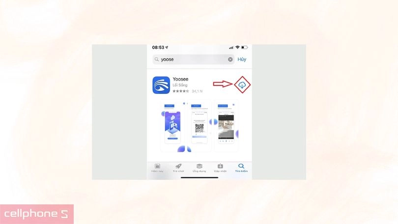 Hướng dẫn kết nối camera Yoosee U4 trong nhà với app