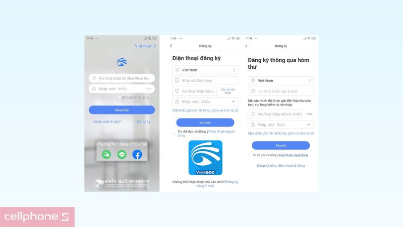 Hướng dẫn kết nối camera Yoosee U4 trong nhà với app