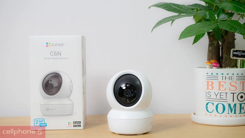 Camera Ezviz C6N độ phân giải 1080p quay video sắc nét Camera Ezviz C6N độ phân giải 1080p quay video sắc nét