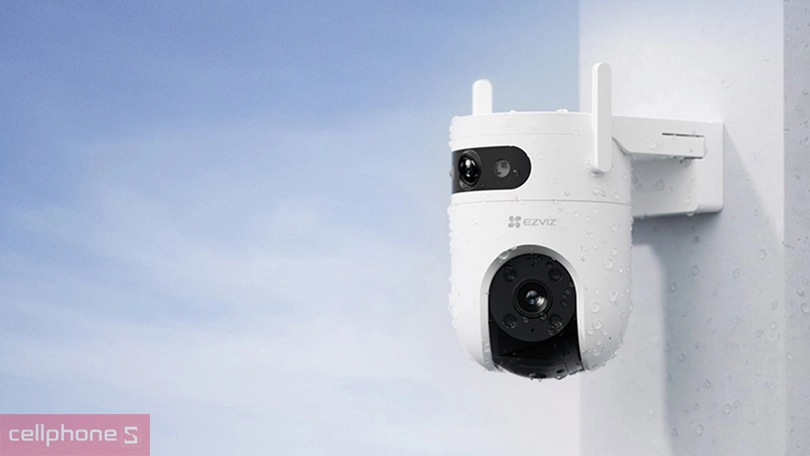 Chất lượng ghi hình camera Vì sao nên mua camera Ezviz H9C 6MP IP wifi 2 ống kính ngoài trời