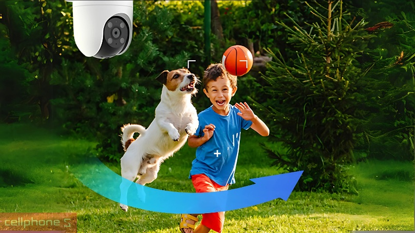 Khả năng phát hiện chuyển động của camera EZVIZ IP WiFi H8C 3MP 2K