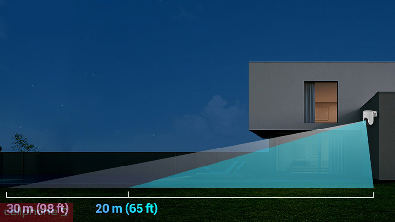 Khả năng lưu trữ của camera EZVIZ IP WiFi H8C Pro 4MP 2K Plus