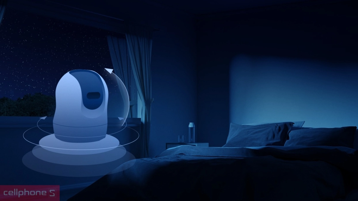 Góc quay trên Camera EZVIZ IP Wifi hồng ngoại C6N G1 8MP