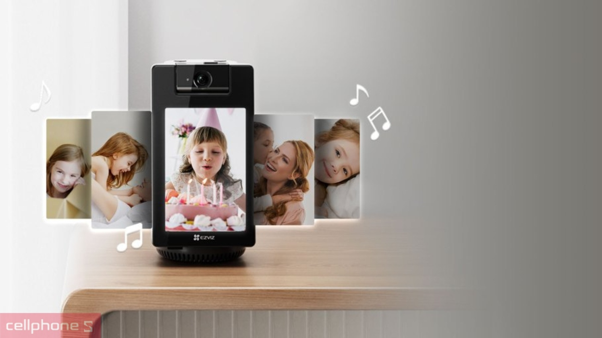 Khả năng lưu trữ của camera Ezviz IP Wifi tích hợp màn hình S10 4MP