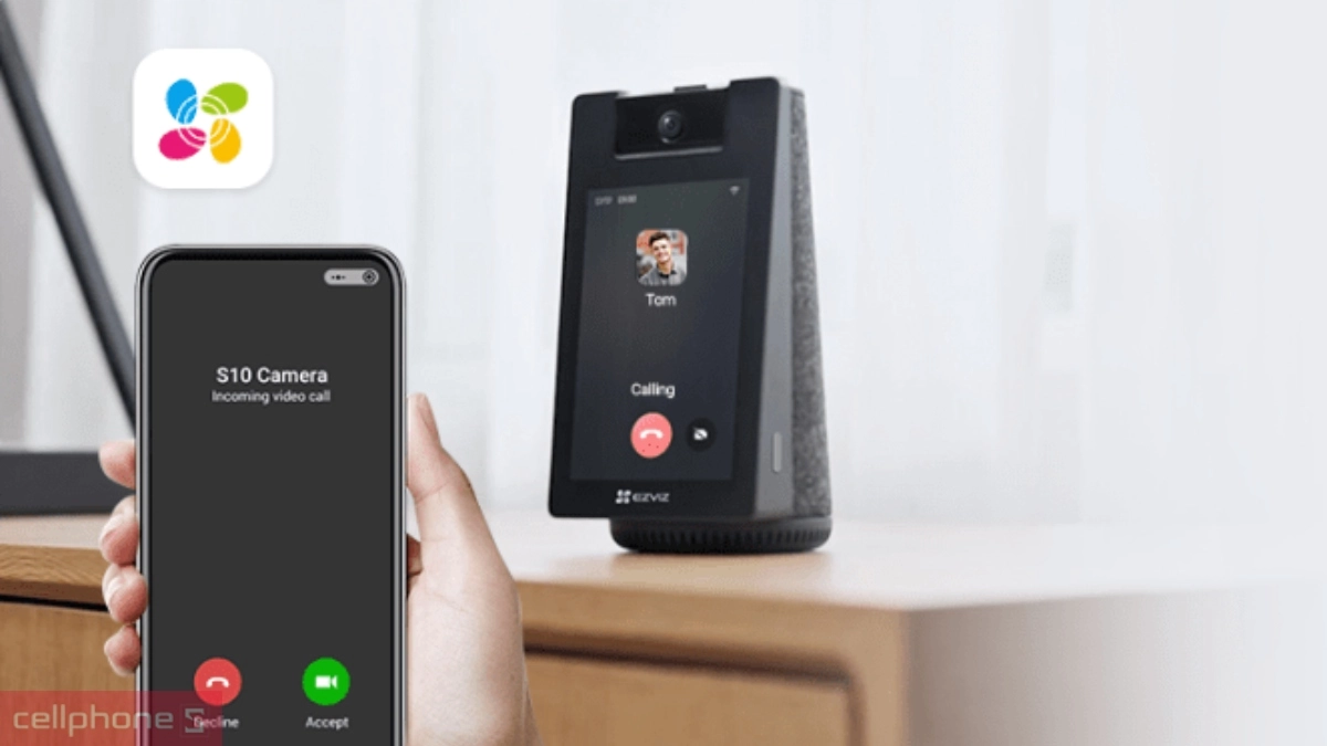 Hướng dẫn thiết lập kết nối với camera Ezviz IP Wifi có tích hợp màn hình S10 4MP