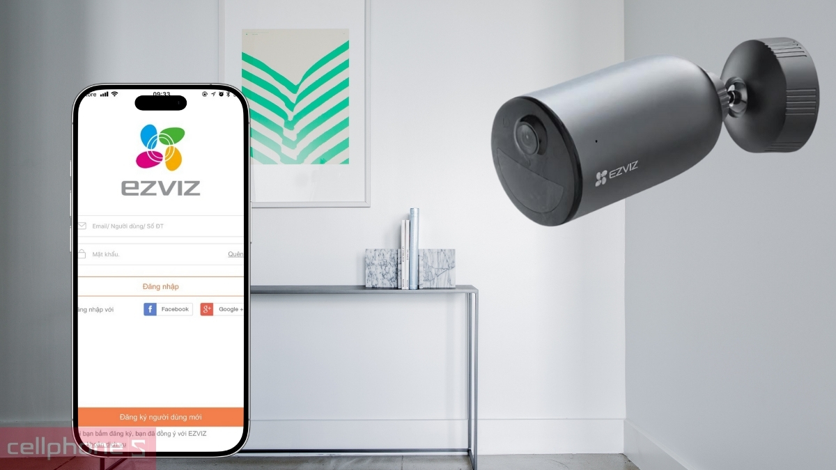 Hướng dẫn sử dụng camera EZVIZ năng lượng mặt trời EB3 KIT 3MP