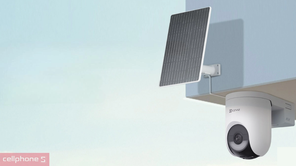 Vì sao nên mua camera EZVIZ năng lượng mặt trời HB8 Lite KIT 4MP?