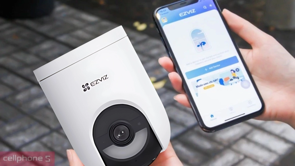 Hướng dẫn sử dụng camera EZVIZ năng lượng mặt trời HB8 Lite KIT 4MP