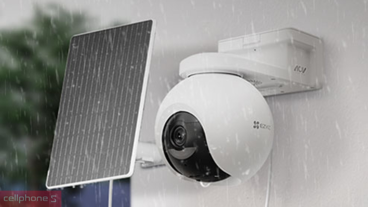 Khả năng lưu trữ trên camera Ezviz năng lượng mặt trời HB8 Pro KIT 8MP