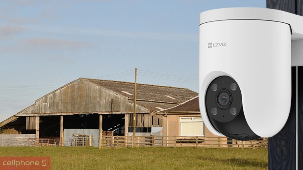 Vì sao nên mua camera EZVIZ Wifi ngoài trời H8c 3MP 4G