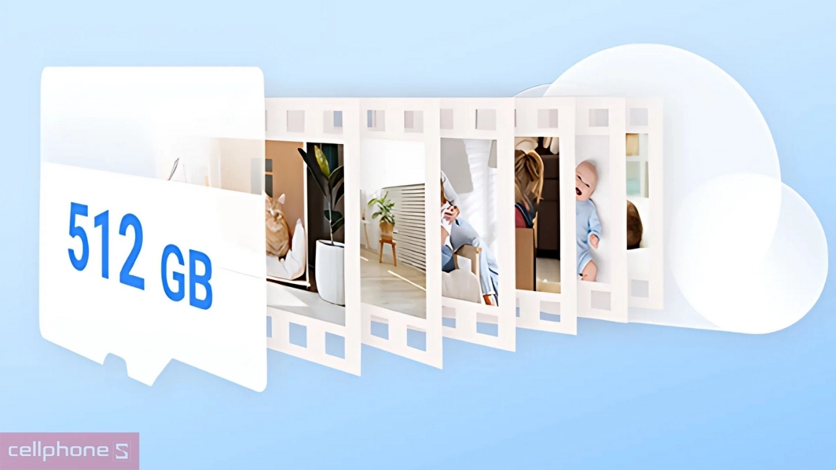 Khả năng lưu trữ của camera EZVIZ WiFi trong nhà H6c G1 8MP