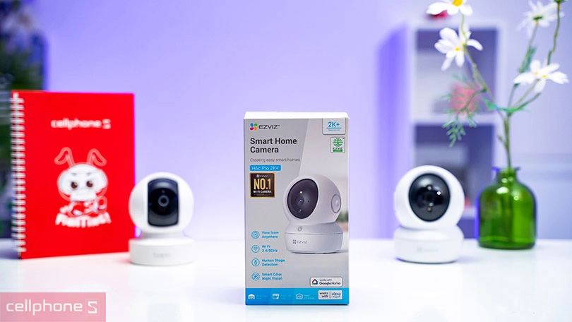 Cảnh báo thông minh trên Ezviz H6C Pro 2K+ 4MP