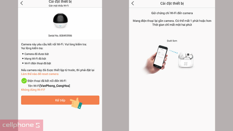 Hướng dẫn sử dụng Camera IP Wifi Ezviz C3TN 1080P Full Color