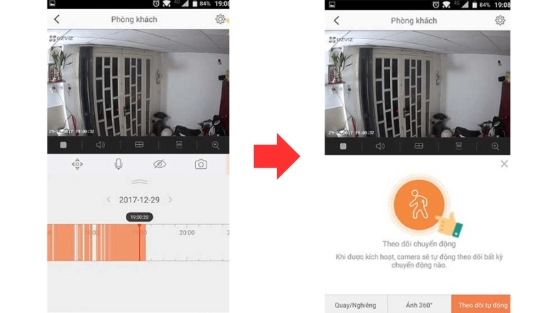 Cách bật theo dõi chuyển động trên camera Ezviz C6N Cách bật theo dõi chuyển động trên camera Ezviz C6N
