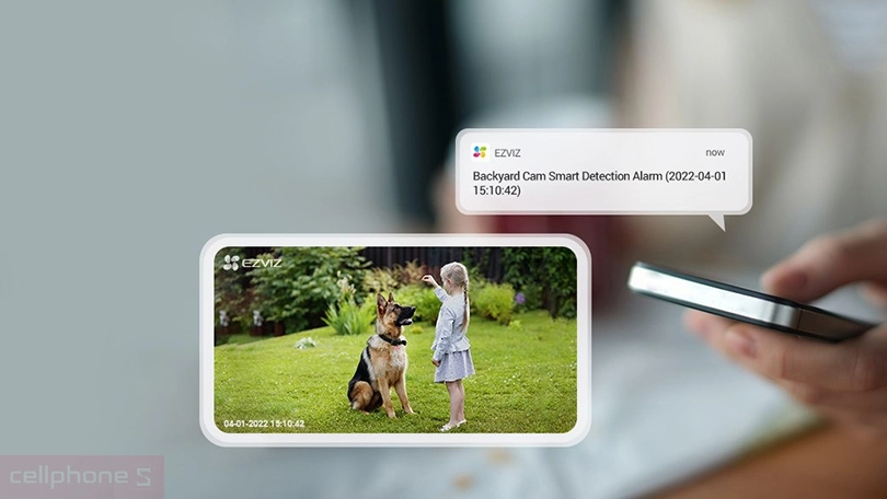 Khả năng nhận diện trên camera EZVIZ CB3 2MP