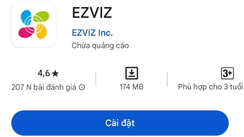 Camera IP ngoài trời 3MP Ezviz H3 2K Full Color