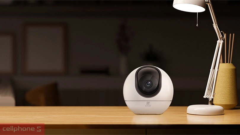 Góc quay Camera IP hồng ngoại không dây 3K EZVIZ H6