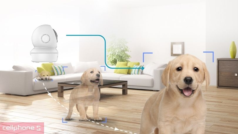 camera IP Wifi EZVIZ H6C 4MP phát hiện chuyển động thông minh