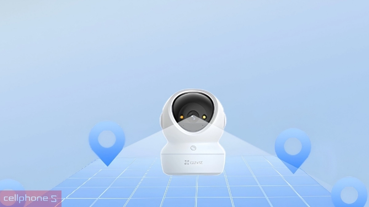 Tia hồng ngoại trên Camera IP Wifi EZVIZ H6C G1 3MP