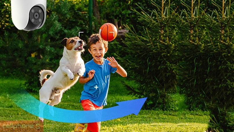 Phát hiện chuyển động trên camera Ezviz H8C 1080p Full Color