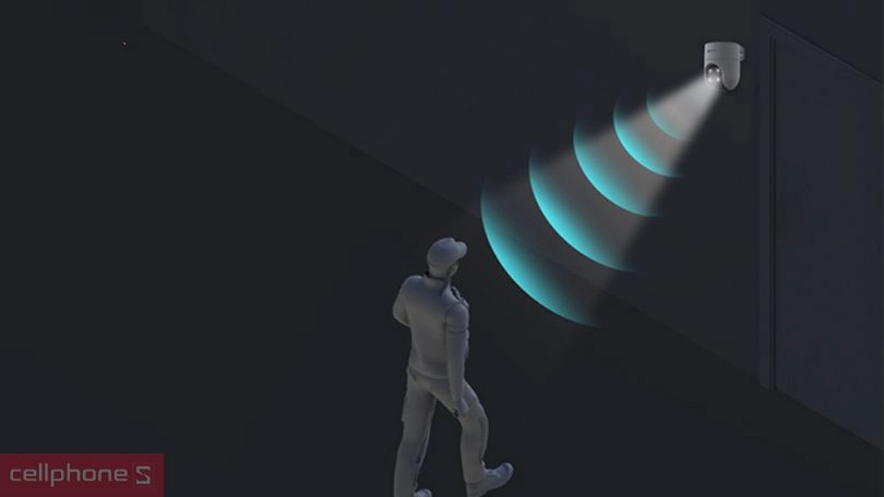 camera Ezviz H8C ghi hình sắc nét