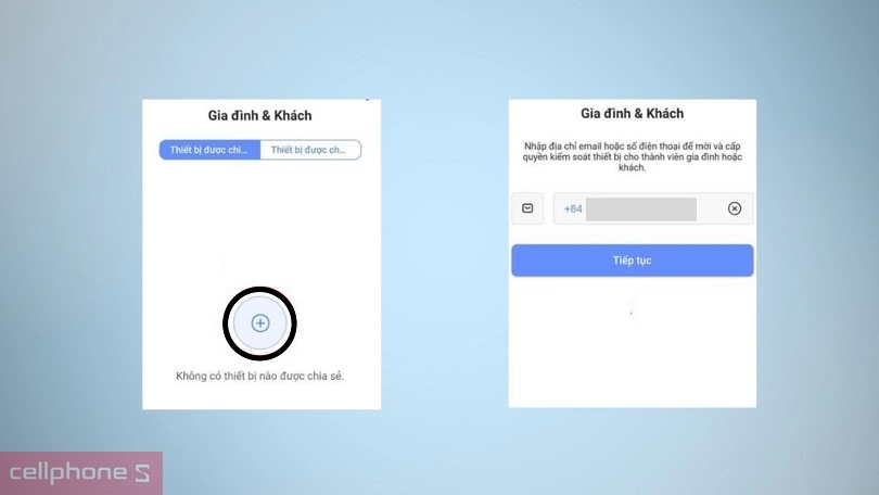 Hướng dẫn cách chia sẻ camera EZVIZ H8C trên nhiều thiết bị