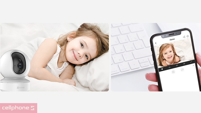 Camera Ezviz TY1 cho phép đàm thoại hai chiều Camera Ezviz TY1 cho phép đàm thoại hai chiều