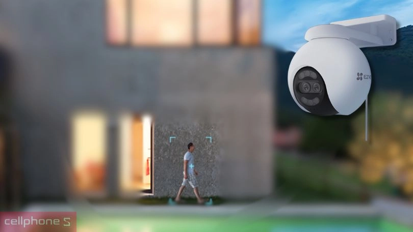 camera Ezviz H80x Dual ứng dụng công nghệ cao trong giám sát chuyển động