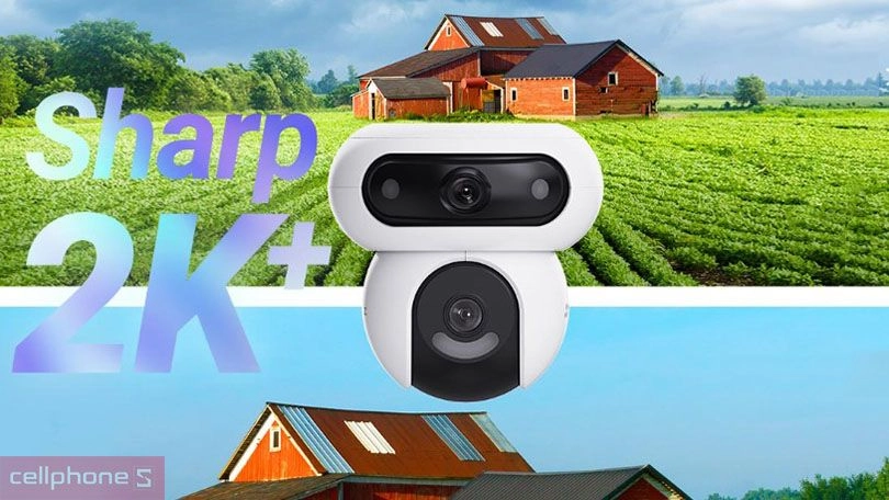 Camera Ezviz H90 Dual với Ống kính kép bao quát toàn bộ chuyển động