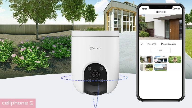 Hướng dẫn sử dụng camera Ezviz H8c Pro 5MP Full Color Hướng dẫn sử dụng camera Ezviz H8c Pro 5MP Full Color