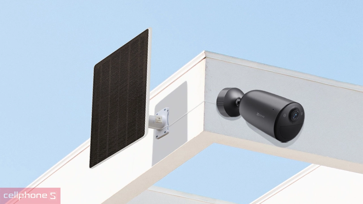 Ezviz EB3 pin năng lượng mặt trời 4G