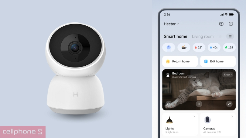 Hướng dẫn chia sẻ camera Imilab A1 trong ứng dụng Mi Home