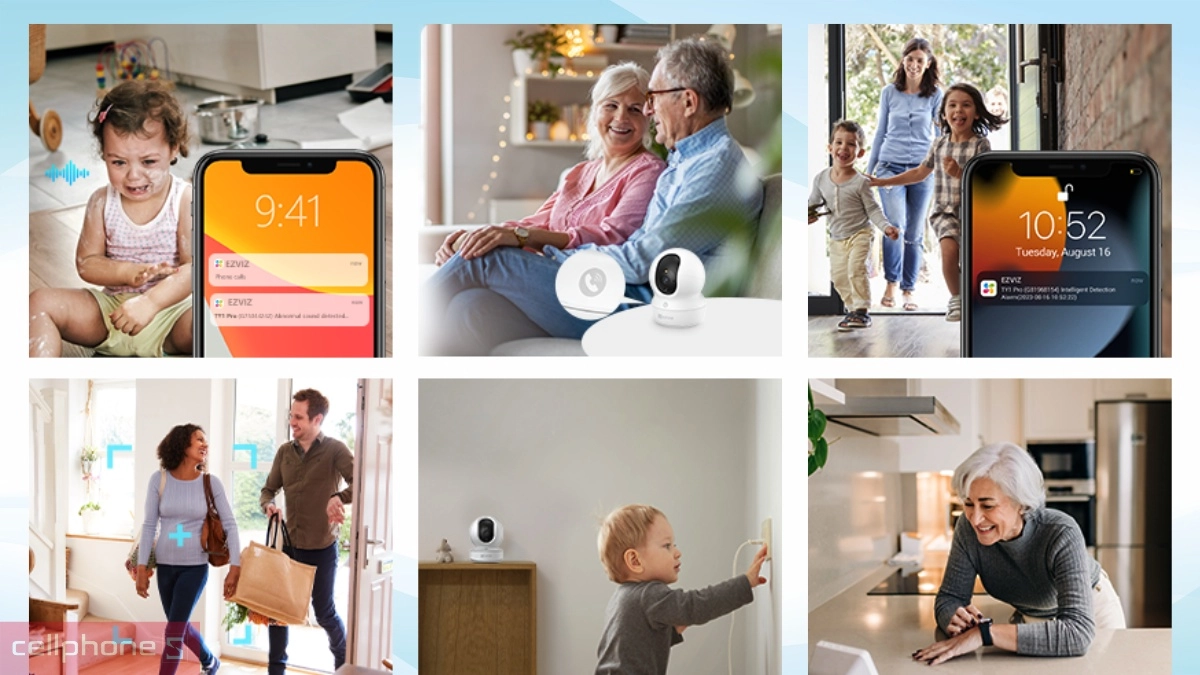 Giám sát trẻ em, người cao tuổi