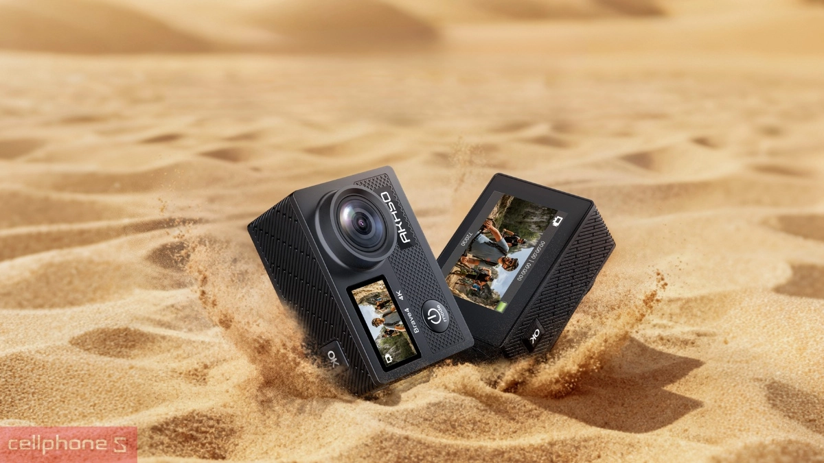 Khả năng lưu trữ ấn tượng của camera hành động AKASO Brave 4