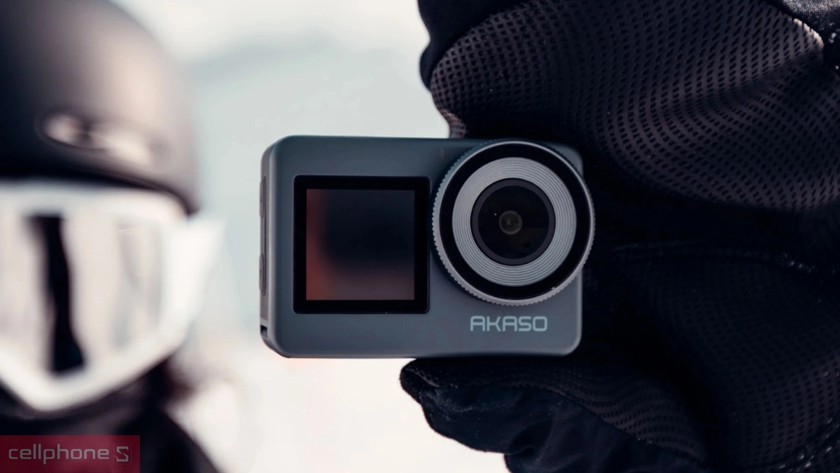 Khả năng ghi hình ổn định của camera hành động Akaso Brave 7