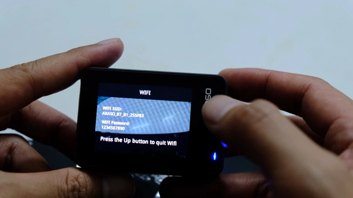 Hướng dẫn kết nối camera hành động Akaso Brave 7 với app