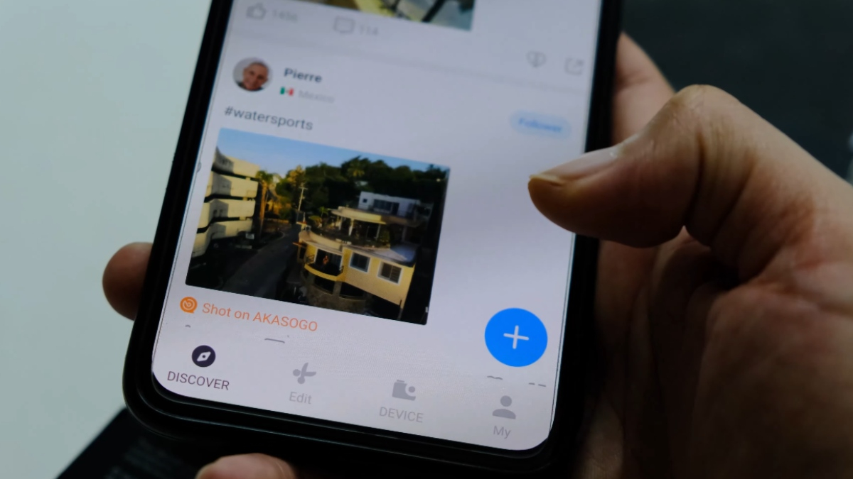Hướng dẫn kết nối camera hành động Akaso Brave 7 với app