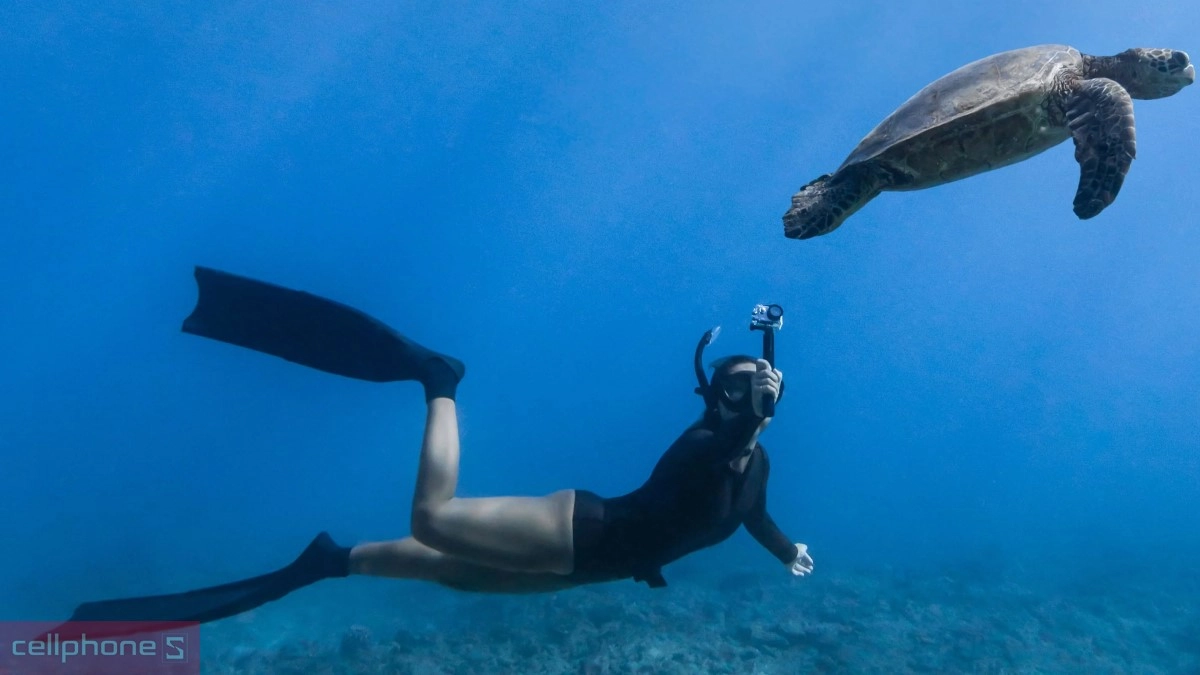 Khả năng kháng rung, hạn chế thấm nước của camera hành động Akaso EK7000