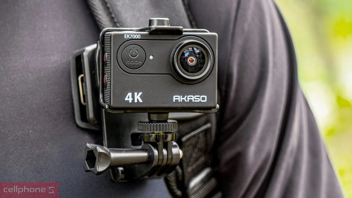 Chất lượng ghi hình của camera hành động Akaso EK7000