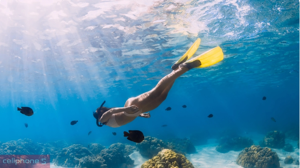 Khả năng kháng nước, hạn chế rung của camera hành động Akaso Keychain 2