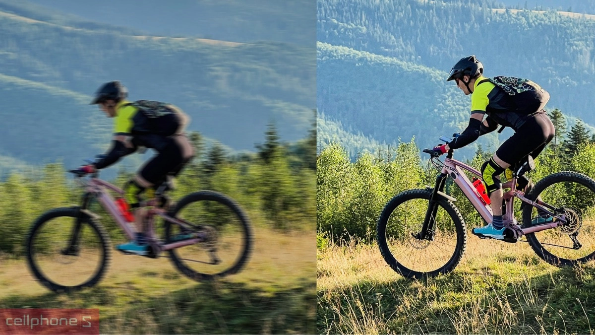 Chất lượng ghi hình sắc nét của camera hành động Akaso Keychain 2