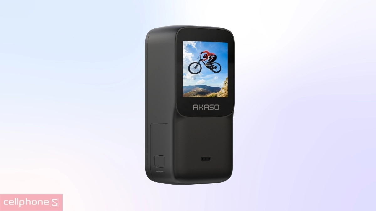 Khả năng kết nối phụ kiện của camera hành động Akaso Keychain 2